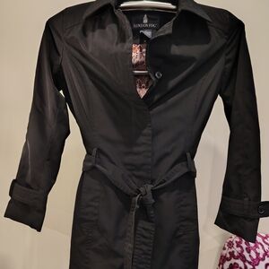 London Fog Dark Trench Coat